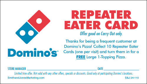Repeater Eater Card (Carry Out Only)