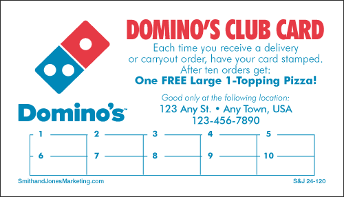 Domino's Club Card