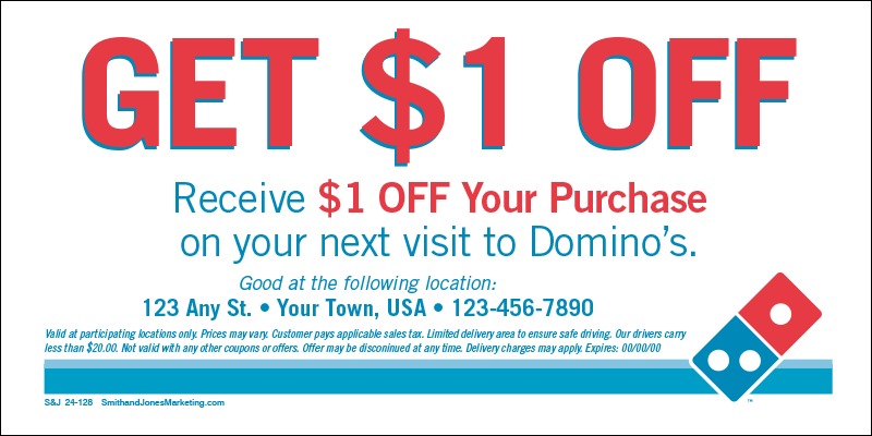 $1 Off Coupon - Click Image to Close