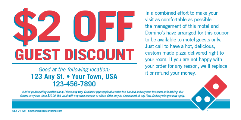 Hotel/Motel Discount Coupon - Click Image to Close