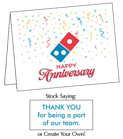 Anniversary Notecard