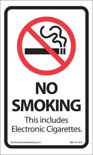 "No Smoking" Decal