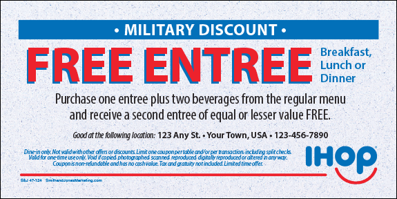 Military Discount Coupon