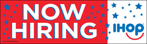 "Now Hiring" Banner