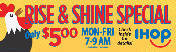 Rise & Shine Special Banner