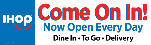 "Come On In" Banner