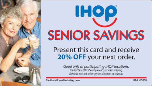 Senior Savings Card (Stock)