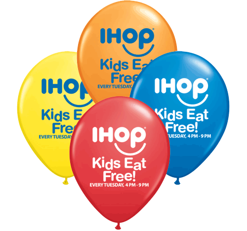 Kids Eat Free Balloons
