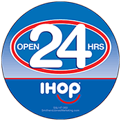 Open 24 Hours Sticker