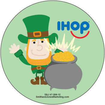 St. Patrick's Day Leprechaun Sticker