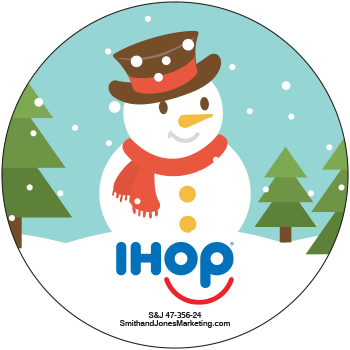 Christmas Snowman Sticker