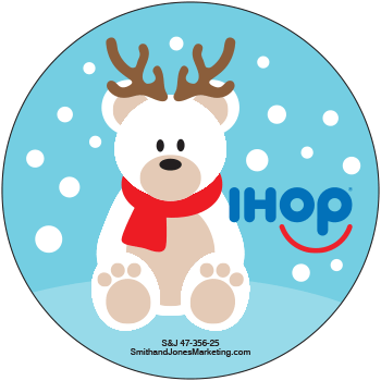 Christmas Polar Bear Sticker