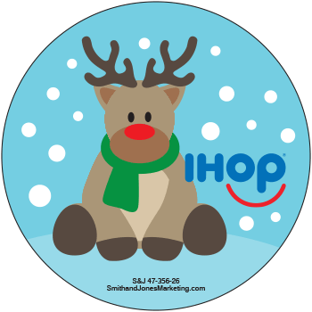 Christmas Reindeer Sticker