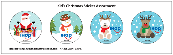 Kid's Christmas Sticker Assortment