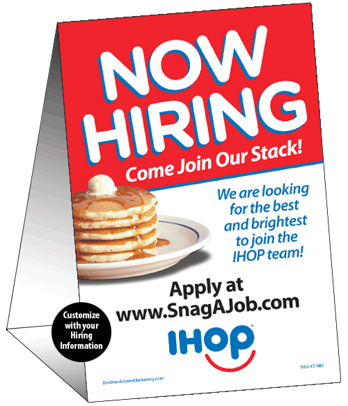 Join Our Stack Table Tent