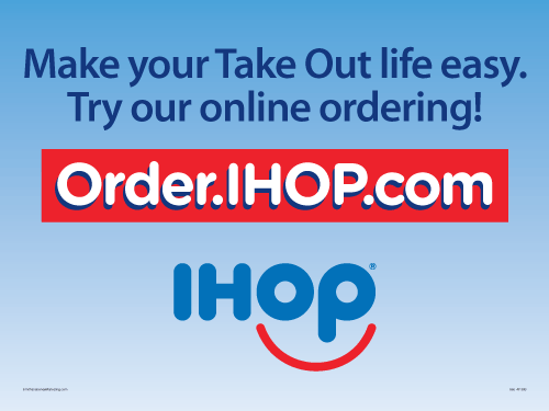 Online Ordering Window Cling