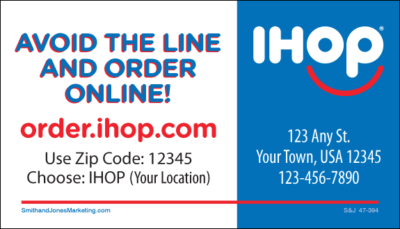 Avoid The Line Online Ordering BCS Card