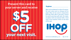 $5 Off BCS Card (2-Sided)