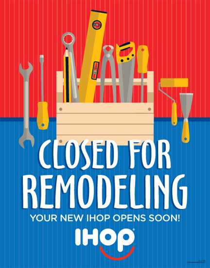 "Closed for Remodeling" Poster