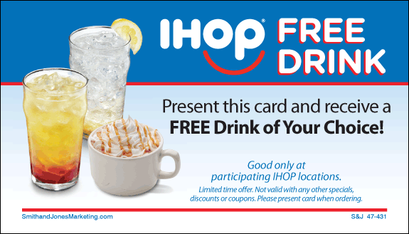 Free Drink BCS Card (Stock)