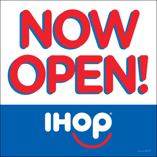 Now Open & Hours