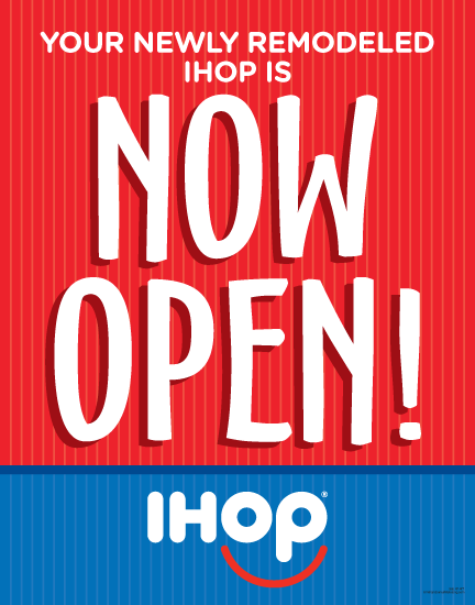 "Now Open" Poster