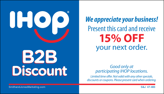 Business to Business Discount BCS Card (Stock)