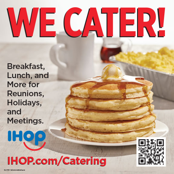We Cater Window Cling (2' x 2')