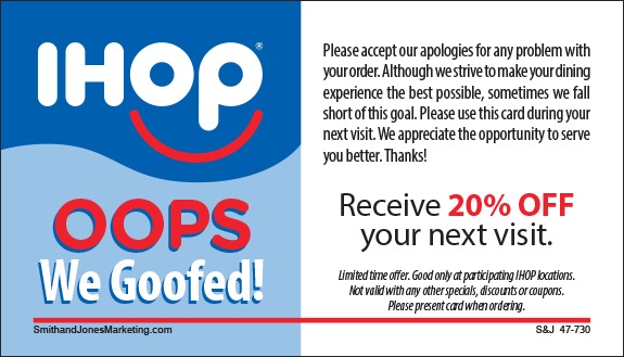 Oops ... We Goofed! BCS Card (Stock) [Blue]