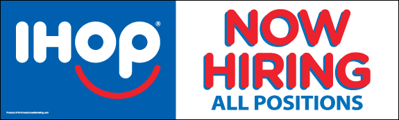 "Now Hiring All Positions" Banner - Click Image to Close