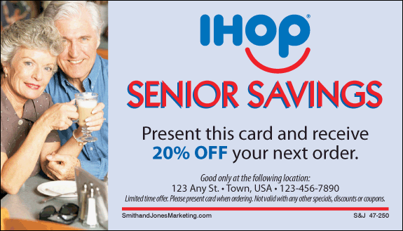 Senior Savings BCS Card - Click Image to Close