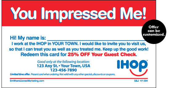 You Impressed Me! BCS Card - Click Image to Close