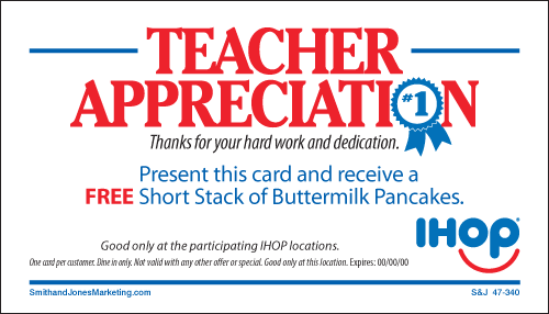 Teacher Appreciation BCS Card (Stock) - Click Image to Close