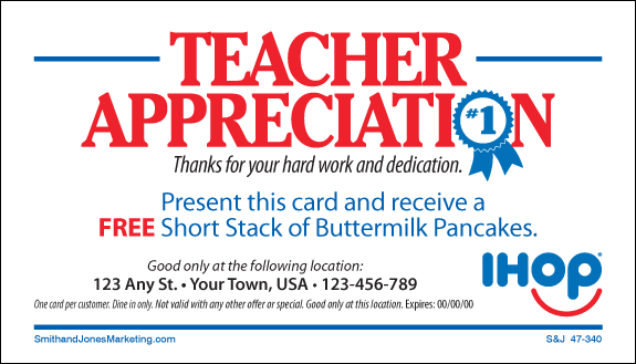 Teacher Appreciation BCS Card - Click Image to Close