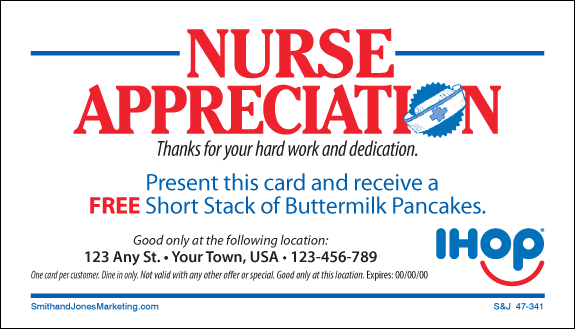 Nurse Appreciation BCS Card - Click Image to Close