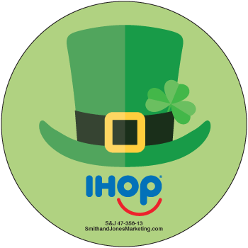 St. Patrick's Day Hat Sticker - Click Image to Close