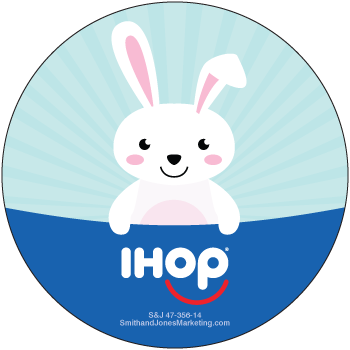 Easter Bunny Sticker - Click Image to Close