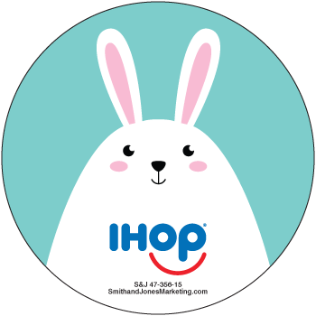 Easter Bunny Sticker - Click Image to Close