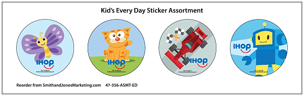 Kid's Every Day Sticker Assortment - Click Image to Close