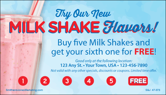 Milkshake Frequency BCS Card (Blue) - Click Image to Close