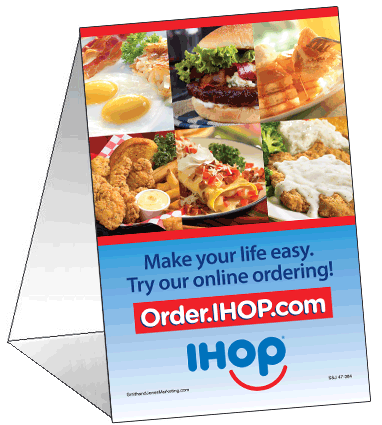Online Ordering Table Tent - Click Image to Close