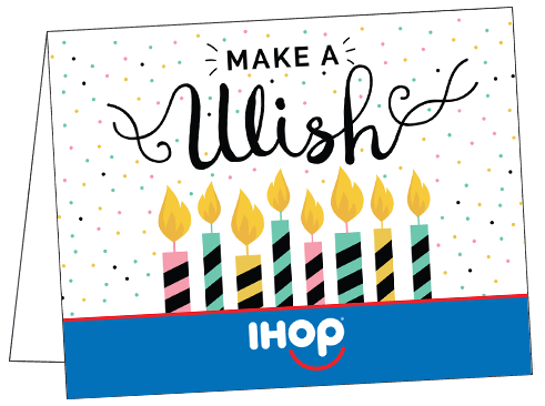 Make a Wish Birthday Note Card with Envelope - Click Image to Close