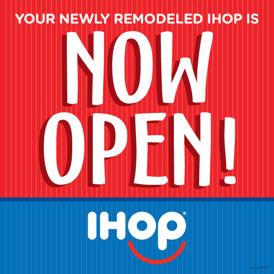 "Now Open" Window Cling (3' x 3') - Click Image to Close