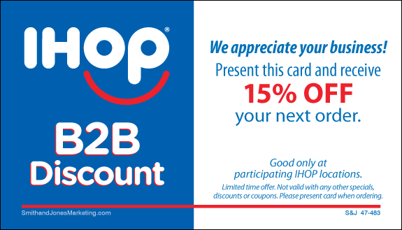 Business to Business Discount BCS Card (Stock) - Click Image to Close