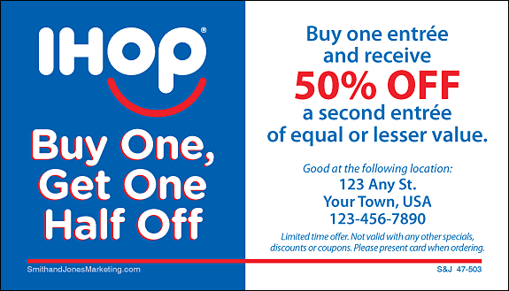 BOGO Half Off BCS Card - Click Image to Close