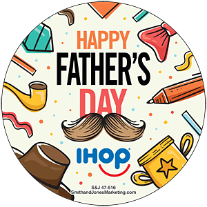 Happy Father's Day Sticker - Click Image to Close