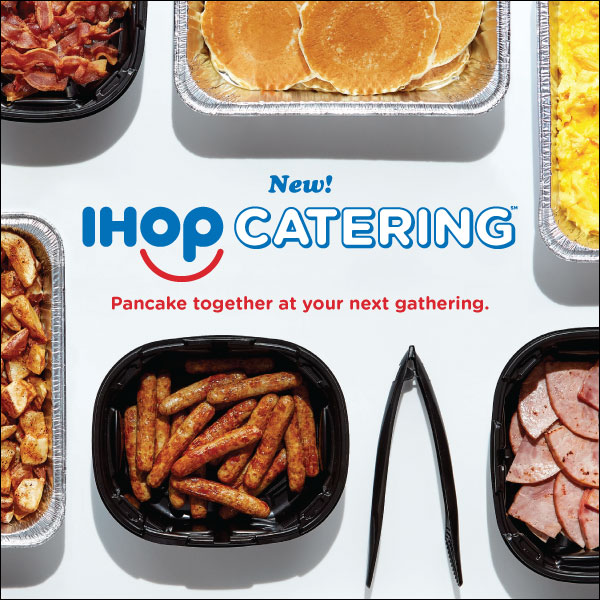 "IHOP Catering" Window Cling (2' x 2') - Click Image to Close