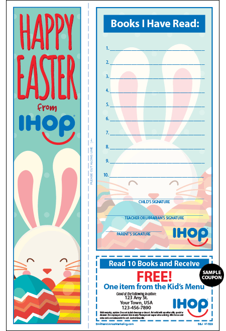 Reading Program - Easter - Click Image to Close