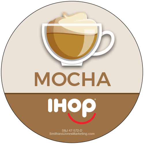 Mocha Coffee Sticker - Click Image to Close