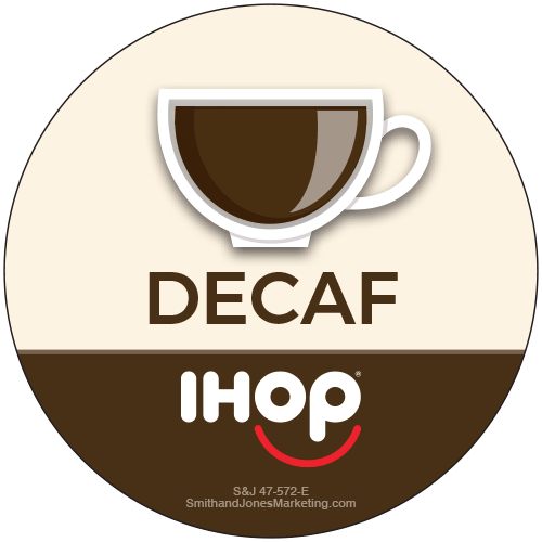 Decaf Coffee Sticker - Click Image to Close